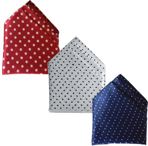 LOOPA Polka Print Polycotton Pocket Square