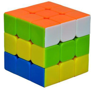 ifrazon HIGH QUALITY STICKER LESS 3X3 RUBIX CUBE