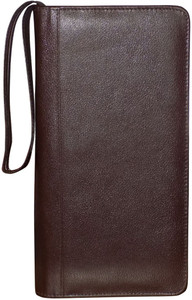 Kan Premium Quality Leather Travel Organizer/Passport Holder/Long Wallet for Men & Women