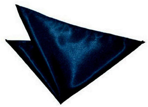 FashMade Solid Satin Blend Pocket Square