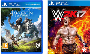 Horizon Zero Dawn and WWE 2K17 Combo Pack