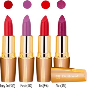 RYTHMX Golden Lipstick Combo 548 547 521 546