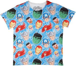 Marvel Avengers Boys Graphic Print Polycotton Regular T Shirt