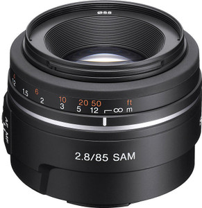 SONY 85mm f/2.8 SAM A-Mount Telephoto Prime Lens - SONY : Flipkart.com