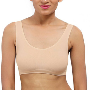 SNS Bra Sports Stretchable Non-Padded Bra Women Full Coverage Non Padded Bra