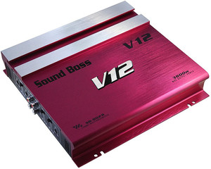 Sound Boss 3800W MOSFET HIGH POWER Two Class AB Car Amplifier