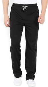 JOCKEY Solid Men Black Track Pants