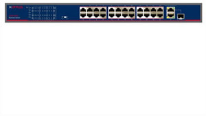 CP PLUS 24 Port (CP-TNW-HP24G2F1-30) 24 Ports 100 Mbps Fully Managed ...