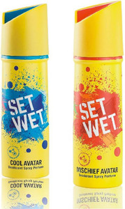 SET WET COOL AND MISCHIEF AVATAR Deodorant Spray  -  For Men