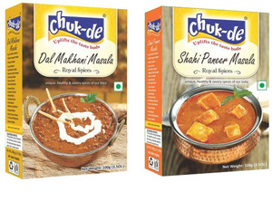 CHUKDE Dal Makhani(100g), Shani Paneer Masala(100g) Combo