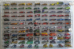 DisplayGifts Hot Wheels Display Case Compartment - Hot Wheels