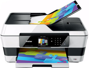 Brother Rj 3520 brother MFC-J3520 Multi-function WiFi Monochrome Inkjet Printer ...