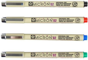 SAKURA Pigma Micron Set Calligraphy