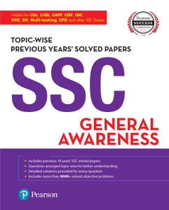 SSC General Awareness - Previous Years’ Solved Papers by Pearson: Buy ...