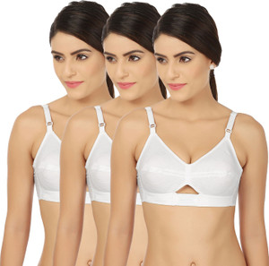 RUPA SOFTLINE by Rupa Chanderkiran White Women Full Coverage Non Padded Bra