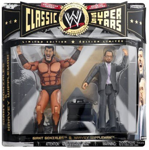 Jakks Pacific Wwe Classic Super Stars Giant Gonzales & Harvey