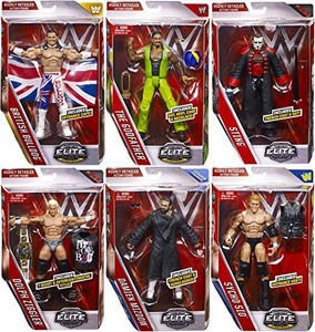 Wrestling Wwe Elite Collection Series 39 Complete Set Of 6 Mattel