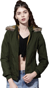 Roadster Full Sleeve Solid Women Jacket