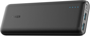 Anker Power Bank 20,000mAh with Built-in USB-C Cable (PowerCore 20K, 87W Max) — Accessories