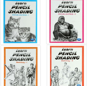 Learn Pencil Shading Set Of 4 Books