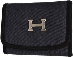 Poland Boys Black Denim, Canvas Wallet