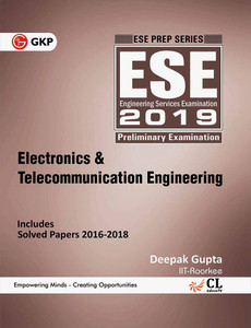 "ESE 2019 Electronics & Telecommunication Engineering (Guide)"  - UPSC Electronics Engineering