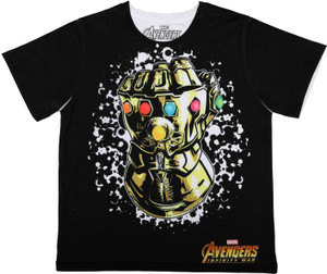 Marvel Avengers Boys Graphic Print Polycotton Regular T Shirt