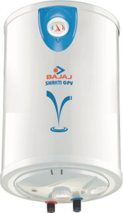 BAJAJ 15 L Storage Water Geyser (Geyser Shakti GPV, White) Price in India -  Buy BAJAJ 15 L Storage Water Geyser (Geyser Shakti GPV, White) online at  Flipkart.com