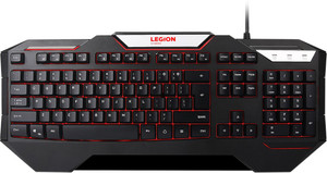Lenovo Legion K200 Wired USB Standard Gaming Keyboard Compatible with Desktop, Laptop, Mac