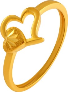 PC Chandra Jewellers 22kt Yellow Gold ring