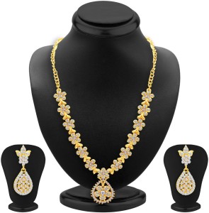 Sukkhi Alloy Gold-plated Gold Jewellery Set