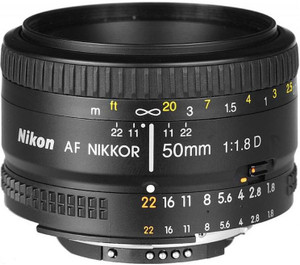 NIKON AF Nikkor 50 mm Standard Prime Lens NIKON