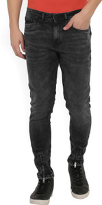 LOCOMOTIVE Slim Men Black Jeans