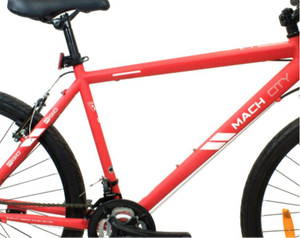 Mach city shop cycle red colour