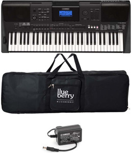YAMAHA PSR - E453, 61 keys Keyboard along with Adapter and