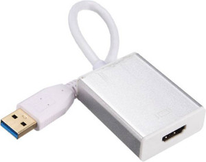 microware USB 3.0 hdmi HDMI Cable (White) USB 3.0 hdmi HDMI Cable (White) HDMI Connector