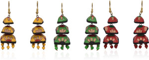 Rai Collection RAI E14 Terracotta Jhumki Earring