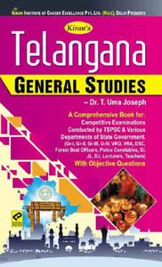 Kiran’s Telangana General Studies Book English
