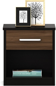 SPACEWOOD Engineered Wood Bedside Table