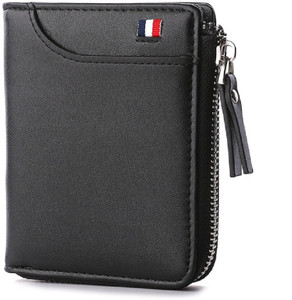 SPL Men Black Artificial Leather Wallet