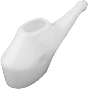 YOGSADHAK Plastic White Neti Pot
