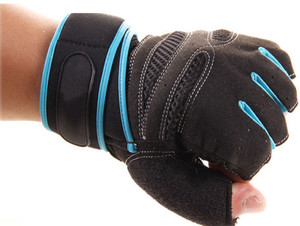 Leosportz Weight lifting wrist support Gym & Fitness Gloves