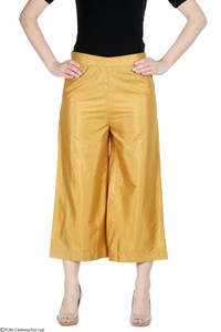 W Regular Fit Women Yellow Trousers