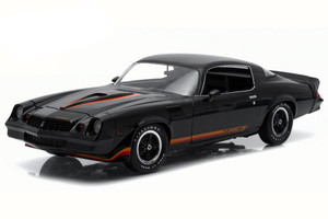 Greenlight 1979 Chevrolet Camaro Z28, Black with Orange Stripes