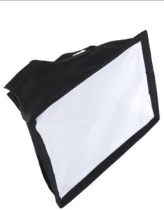 ssbags SSBAGS01 Universal Cloth Flash Bounce Diffuser for Canon Nikon Sony (White_15x17 cm) Diffuser