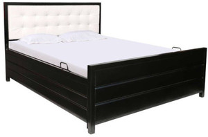 Royal Interiors Metal Single Hydraulic Bed, 190.5 cm x 129.54 cm (6.25 ft x 4.25 ft)