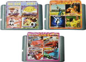 PTCMart Sega 16 Bit TV Video Games Cassette Including Games Like