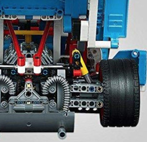 Lego technic rally car motorized on sale
