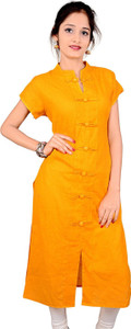 Chichi Women Solid Straight Kurta