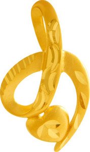 PC Chandra Jewellers NA 22kt Yellow Gold Pendant